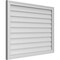 Ekena Millwork Vertical Surface Mount PVC Gable Vnt: Non-Functional, w/2"W x 1-1/2"H, Brickmould Frame, 40"W x 30"H GVPVE40X3002SN - alternate 5